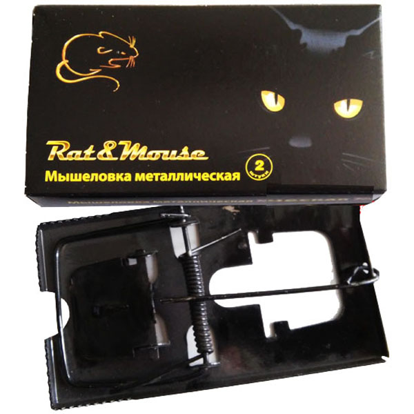 Мышеловка металлическая Rat&Mouse 2шт Мышеловка металлическая Rat&Mouse 2шт