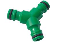 Полив Соединитель быстросъем. трехнаправленный inWork 77382 /500шт/ USP