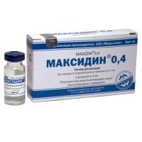 П Максидин 0,4 инъекц. 1флакон=5мл/5шт/