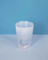 Кашпо для орхидей Грейс 1,3л прозрачный 12,5*18см 