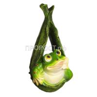 Фигура Лягушонок в листочке подвесная 718081/F754