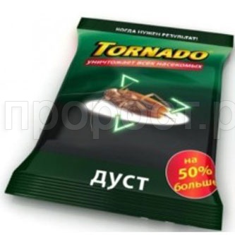 Дуст Торнадо от тараканов, муравьев, клопов 150г Дуст Торнадо от тараканов, муравьев, клопов 150г