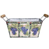 Кашпо металл квадратн (21х11х10см) WF112067 -2/2А