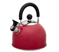 Чайник 1,8л Кухня малиновый со свистком КТ-120R
