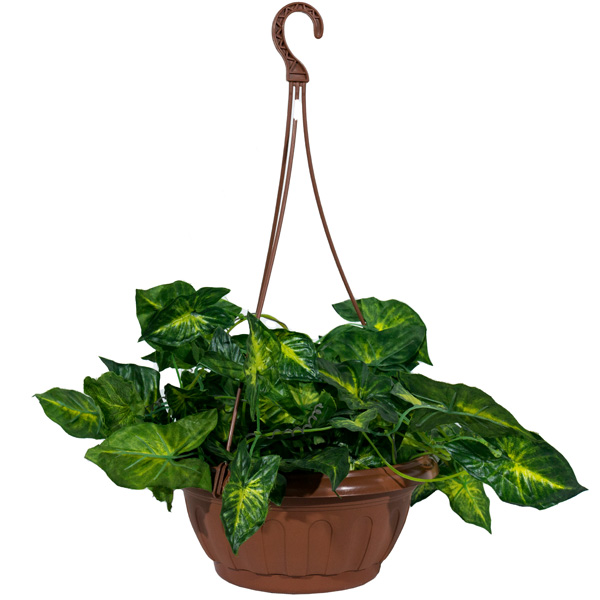 Подвесное Ирис 3,7л терракот с прикрепленным поддоном