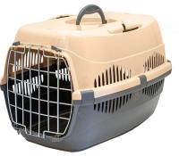 Переноска Спутник №1-ZooM с металлической дверцей до 9кг 29*43*27,5см/3992