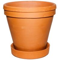 Терракот Горшок 3-1 конус 0,8л, h-12,5; D-13,0