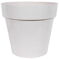 Кашпо Порто 15л жемчуг с дренаж. вставкой /5шт/ДТ 