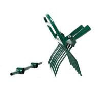 Рыхлитель "Супер-Землекоп кованый-7" 2 ручки, 7 зубьев /УЗБИ