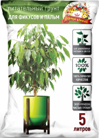 Грунт Царица Цветов д/пальм и фикусов 5л 5шт