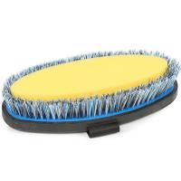 Инструмент Щетка д/купания лошадей SHIRES EZI-GROOM светло-голубой (Великобритания)