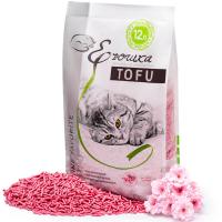 Наполнитель Ерошка Тофу Экстракт сакура 12л/5шт