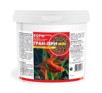 Рыбы ведро ГРАН-ПРИ MINI мелкие плавающие гранулы 350гр (1л)/177/Зоомир