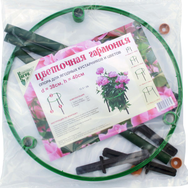 Опора д/ягод.кустарн,цветов "Цветочная гармония" 40*38см/20шт/КА