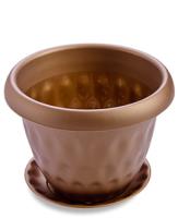 Кашпо "Розетта" 2,8л золото С127ЗОЛ