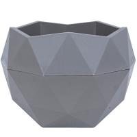 Кашпо Топаз 2,5л мокачино с вставкой КШ-9801 /9шт/ПП 