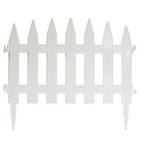 Забор Солнечный сад белый (2,67м, 7секц.) /17шт/