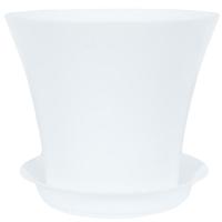 Кашпо Сити 0,7л белый С11-10