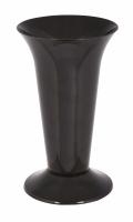 Вазон д/срезки 12,9*21,7см черный М7552