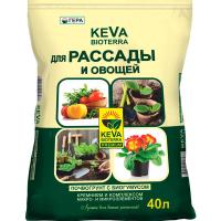 Грунт Гера KEVA BIOTERRA для Рассады и Овощей 40л 1шт