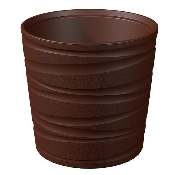 Кашпо Модерн Мини 8л темно-коричневый КШ-9539