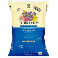 Грунт TERRA VITA Живая Земля цветочный 25л 1шт