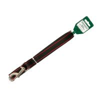 Поводок капрон 25мм*5м черный с красными строчками DONBARON Поводок капрон 25мм*5м черный с красными строчками DONBARON