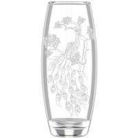 Ваза для цветов Флора Павлин стекло /966-Г 