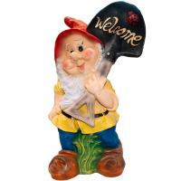 Гном с лопатой Велком 70*40*25см ПЛ-182