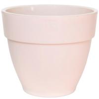 Кашпо Лори 2,1л кремовый с дренаж вставкой /10шт/ЭД