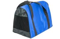 Сумка переноска ЧИП Туннель №4 нейлон с сетчатым окном 49*30*34см/9009василек/Дарэлл