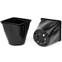 Рассадник 2,5л КР15М черный 15*15*15см /520шт/РС