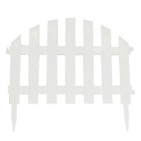 Забор Уютный сад белый (2,67м, 7 секций)/14шт/
