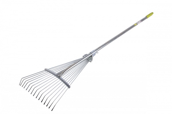 Грабли веерные метал.с алюмин.ручкой LТ50374 /24шт/LISTOK