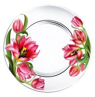 Тарелка сервировочная Тюльпаны/327/1-Д