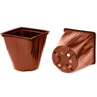 Рассадник 2,5л КР15М терракот 15*15*15см, лист 1,3 /520шт/РС