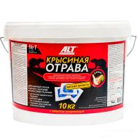 АЛТ Крысиная отрава тесто-брикеты дюшес 10кг ВЕДРО АЛТ Крысиная отрава тесто-брикеты дюшес 10кг ВЕДРО