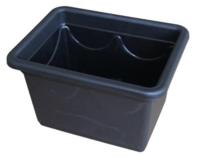 Ящик для рассады Росток 2,8л черный 07037 /40шт/Арз