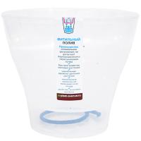 Кашпо д/орх Афина 1л прозрачный с вставкой /18шт/ДТ