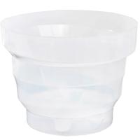 Кашпо Акцент 3л прозрачный с прик. под. /10шт/ДТ