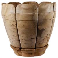 Кашпо 3,60л с под. древесно-полимерный (композит) 120/20-2 /8шт/Mehrni