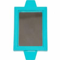 Игрушка д/птиц Зеркало квадратное бирюзовое/5000бирюз/Дарэлл