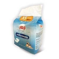 Пеленки (подгузники) д/кош и соб 1-2,5кг XXS (12шт)12шт/К213/Экопром