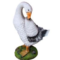 Фигура Гусь чистит перья L28W18H43см 626197/F423