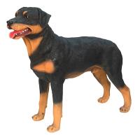 Фигура собака Ротвейлер большой L81W23H68см 713179/F669 