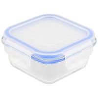 Контейнер Cristallino 0,300л жаропр стекла с крышкой с заж.пласт  Контейнер Cristallino 0,300л жаропр стекла с крышкой с заж.пласт