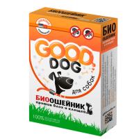 Ошейники ГУД ДОГ БИО д/собак п/б и п/к 65см оранжевый/6шт/FG04103/Фаворит