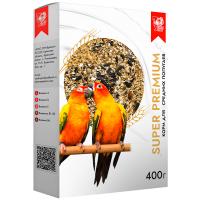 Птицы SEVEN SEEDS SUPERPREMIUM д/средних попугаев 400г/12шт/S214 ЧЗ