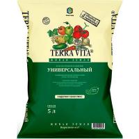 Грунт TERRA VITA Живая Земля универсальный 5л 5шт