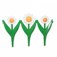 Забор Ромашка желто-белый (0,3*2,25м, 5 секций)/10шт/